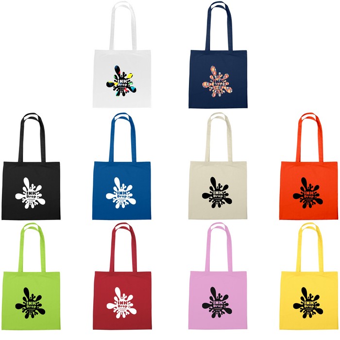 JH3200 100% Cotton TOTE BAG with Custom Imprint